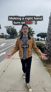 Making a right turn on red? Remember to come to a complete stop, look both ways, and yield to oncoming traffic. Proceed with caution! 🛑👀 Always check for pedestrians 🚶‍♂️, cyclists 🚴‍♀️, and oncoming traffic 🚗 before making your turn. If there is a sign prohibiting the turn that says “No Right Turn on Red”, respect the law and wait for the green stoplight.🚦Make sure to stay updated on the current laws about right turns on red in your area! Did you know that you don’t always have the right 