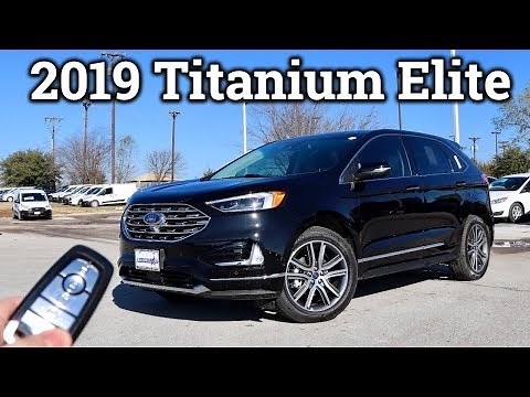 2019 Ford Edge Titanium Elite | Loaded 2-Row!