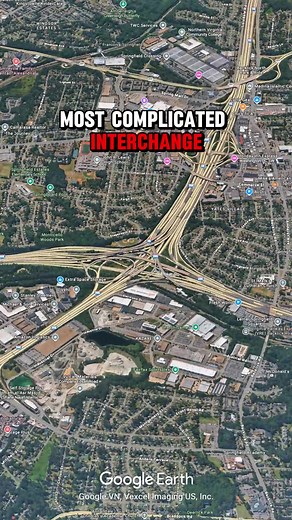 Exploring the Most Complicated Interchange in the US