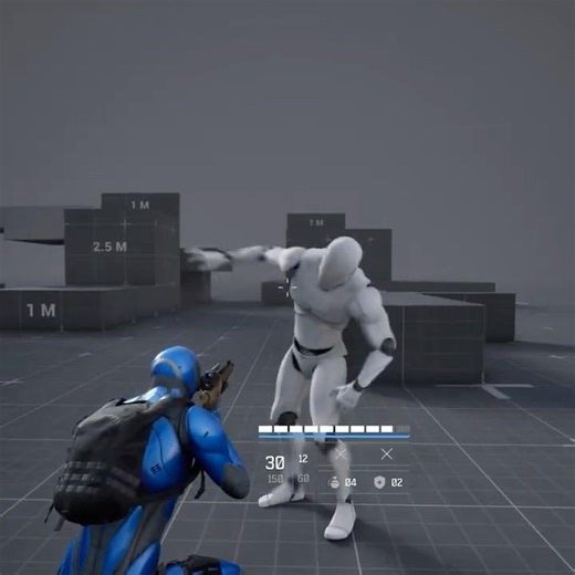 Unreal Engine 5.7 | Dynamic Player UI | Preview