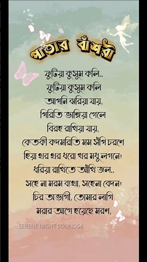 Patar Bashori - পাতার বাঁশরী | Ishaan & Sunidhi | Coke Studio Bangla | Lyrics song