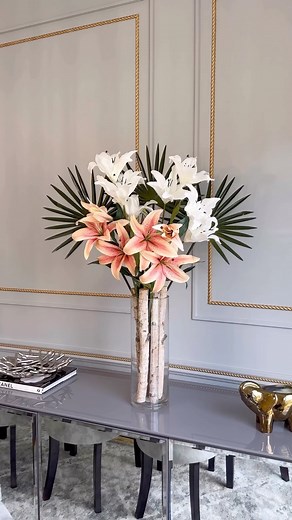 1.6M views · 184 reactions | Tall Spring Floral Arrangement Using 蝹 ...