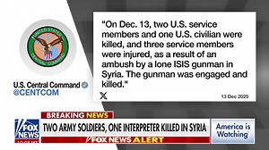 ISIS gunman kills two US service members, one interpreter killed in Syria