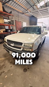 We did in fact trade for an 06 cat eye Chevy single cab with 91,000 miles, and honestly, we feel like we got a great deal on it. However… things went sideways almost immediately. The guy who traded for it ended up broke down on the side of the road because we might have told him to fill up the wrong gas tank. Yes, these trucks have two tanks. No, the passenger side was not the correct one. Driver’s side was the move. Now he’s got about $30 worth of gas sitting in the wrong tank that has to be dr