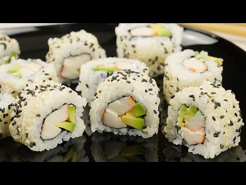 Sushi selber machen - California Rolls - Inside out Rolls