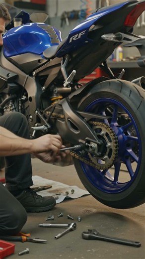 🏍️ Yamaha YZF-R1 Built from Scratch 🔧 | Cinematic Motorcycle Assembly ASMR