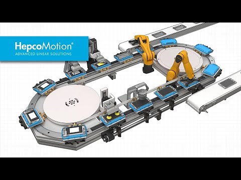 PRT2 Track System | Precision Track System From Hepco | Animation