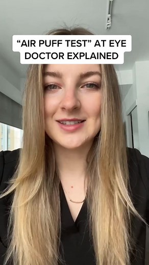 Eye puff test at eye doctors explained! #eyepuffertest #optometrist #eyedoctor #glaucoma