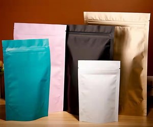 [Hot Item] Customized Printed Zip Lock Mylar Foil Pouch Resealable 3.5g 7g 1lb Smell Proof Edible Plastic Bag