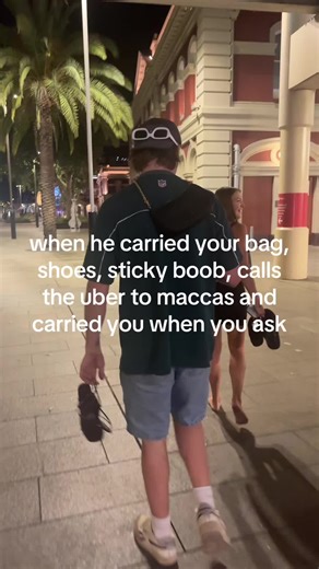 Heartwarming Moments: Boyfriend Carries Girlfriend to Maccas