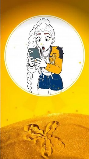 Takedown Video feat. Jeongyeon, Jihyo and Chaeyoung | KPop Demon Hunters | Sand Art Painting CGI