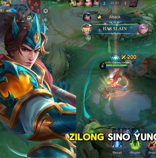 Sino kilala niyong batak mag ZILONG? #MLBB10TH #PHASE1 #CHR #mobilelegends #MLBB