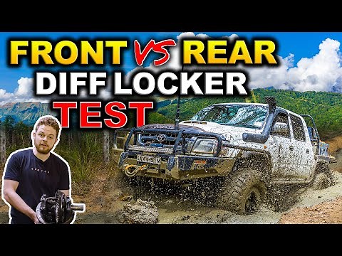 FRONT LOCKER vs REAR LOCKER vs TWIN LOCKED COMPARISON! + AIR vs AUTO vs E LOCKER – Shock answer!