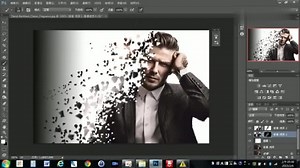 Photoshop教学破碎特效，你也是大神