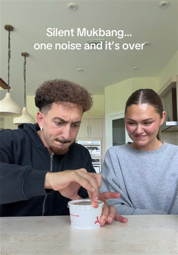Silent mukbang challenge: one noise and it’s over — who did it better?