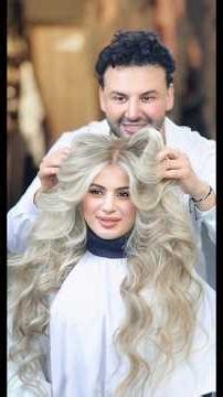 A transformation journey ✍🏻 From light hair to golden blonde ✨ Every touch speaks of confidence a...