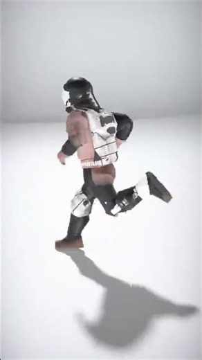 Astronaut in White Space Suit - AI Rigged 3D Character