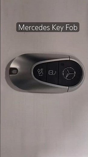 How to Replace Battery in New Mercedes Key Fob (EQE, EQS, S-Class) #shortsfeed
