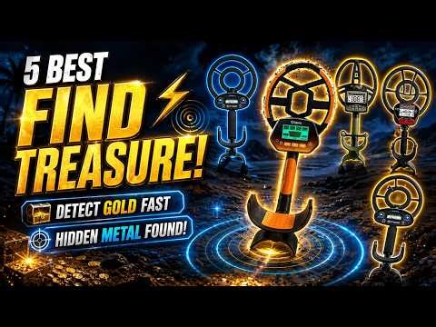 Top 5 Metal Detectors | Best for Beach, Gold & Treasure Hunting