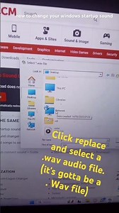 How to change your startup sound under 1 minute. #tips #pc #windows #cool #music