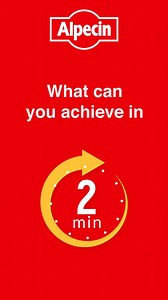 Take care of two major hair concerns all at once with Alpecin Double Effect Shampoo. Leave it on for 2 minutes a day, to gently remove dandruff while strengthening your hair against thinning caused by hereditary hair loss. It's that simple—2 minutes for a cleaner scalp and healthier hair. "اعتنِ بمشكلتين رئيسيتين لشعرك في آنٍ واحد مع شامبو ألبسين دبل إفكت. اتركه لمدة دقيقتين يوميًا لإزالة القشرة بلطف وتقوية شعرك ضد التساقط الوراثي. إنه بهذه البساطة - دقيقتان للحصول على فروة رأس أنظف وشعر أكثر صح