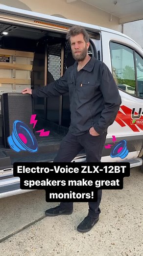 Electro-Voice ZLX 12BT Speakers: Ideal Monitors for Live Production