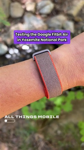 Testing the Google Fitbit Air in Yosemite National Park