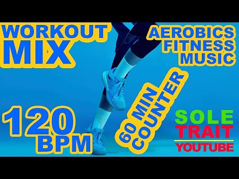Copyright free no vocals 120 BPM CLEAN MUSIC MIX FITNESS AEROBICS WORKOUT HOUSE ELECTRO DISCO EDM