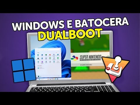 DUALBOOT: BATOCERA e WINDOWS no MESMO DISCO (SSD/HD) | GUIA COMPLETO 2025