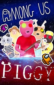 Roblox PIGGY In Real Life - Playing Among Us with DESSA, Torcher, Mr P, and Rash Skins from Book 2. The Thumbs Up Family is playing Piggy In Real Life Book 2 Among US with new skins from the Roblox Piggy Game Book 2 mode. #piggy #amongus #thumbsupfamily | Thumbs Up Family