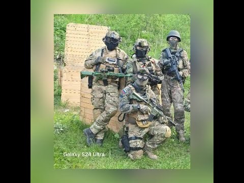 Airsoft Gameplay 2025 /Airsoft training / New Video / Airsoft Blue Team / 4k video/ Camera 1/ Vid 19