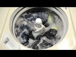 Full Wash: MINT Filter-Flo HOTPOINT Washer WORK SHIRTS