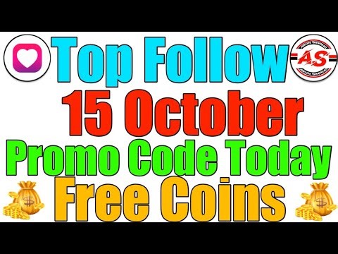 15 October, 2025 | Top Follow Promo Code | Free Coins 💰
