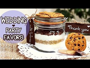 polymer clay cookies jar DIY - Wedding Favors ♥ Cookie Mix In a Jar + Edible Cookies recipe!