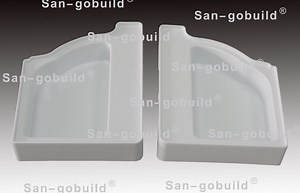 [Hot Item] Never Fade Building Material Roof Drain System PVC Rainwater Gutter and Pipe Fittings End Cap