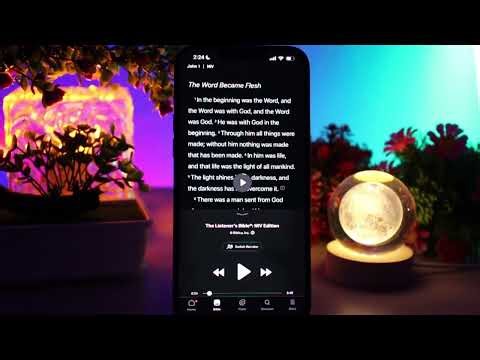 Change Audio Narrator Voice in the YouVersion Bible App