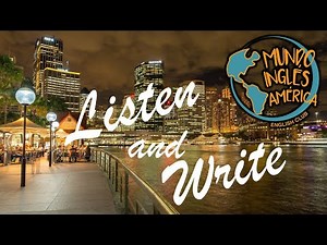 DICTATION PRACTICE - INTERMEDIATE LEVEL (👀 and 🎶)