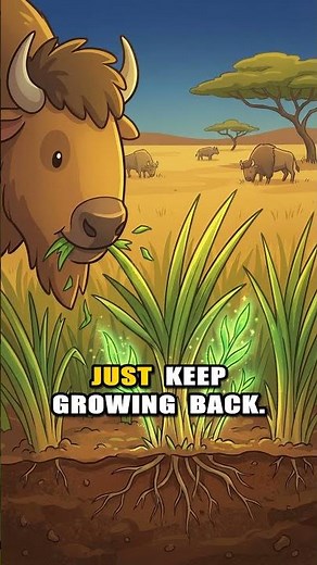 What is the evolutionary secret of grass?