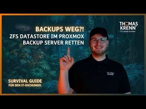 Backups weg?! ZFS Datastore im Proxmox Backup Server retten