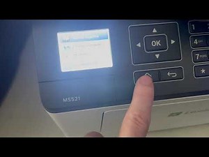 How to Change System Language on Lexmark printer MS521