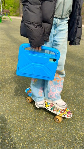 Blue shockproof tablet case #case24 #cutecase #shockproofcase #tabletcase