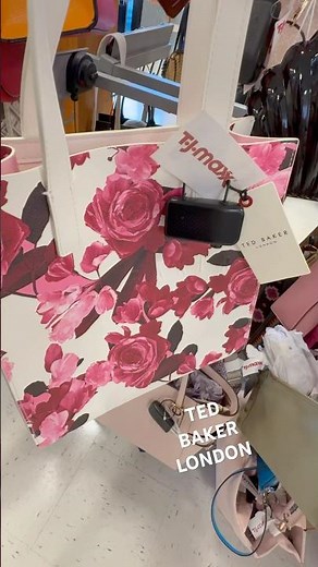 TED BAKER LONDON ICON TOTE TJ MAXX DESIGNER BAG Stunned by the Beauty of a TED BAKER #tedbaker