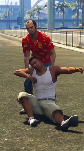 Trevor Kidnaps Franklin 😱 | Michael Saves Him Just in Time! #gta #Shorts