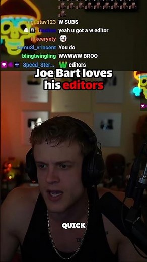 Joe Bart loves his editors ❤️ #shorts