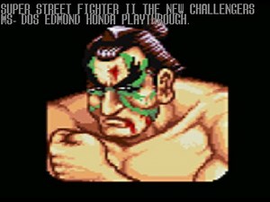 Super Street Fighter II MS DOS Edmond Honda Playthrough