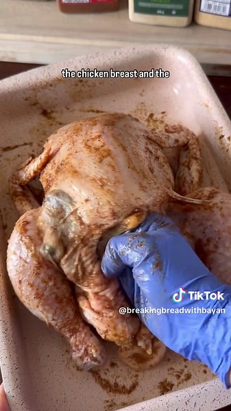 Rice Stuffed Chicken Recipe with Leftover Rice