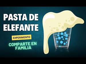 Pasta De Dientes De Elefante - Experimento Casero Para Niños - Ingredientes