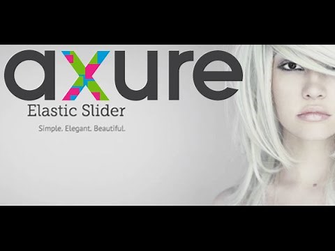 Axure RP tutorial for beginners: 01 How to create an Elastic slider in Axure