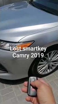 lost smartkey Toyota Camry 2019 program success