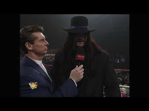 The Undertaker & Paul Bearer promo on Undertakers upcoming match vs Diesel at Wrestlemania XII (WWF)